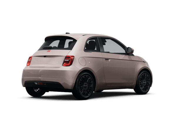 FIAT 500e  - Back view FIAT 500e  - Back view