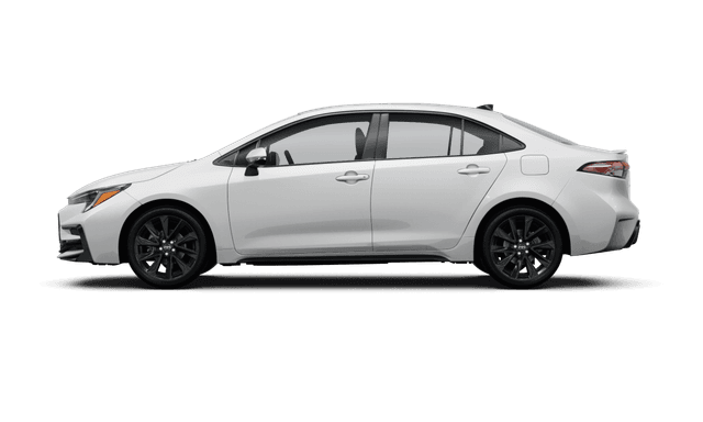 Toyota Corolla  - Side view Toyota Corolla  - Side view